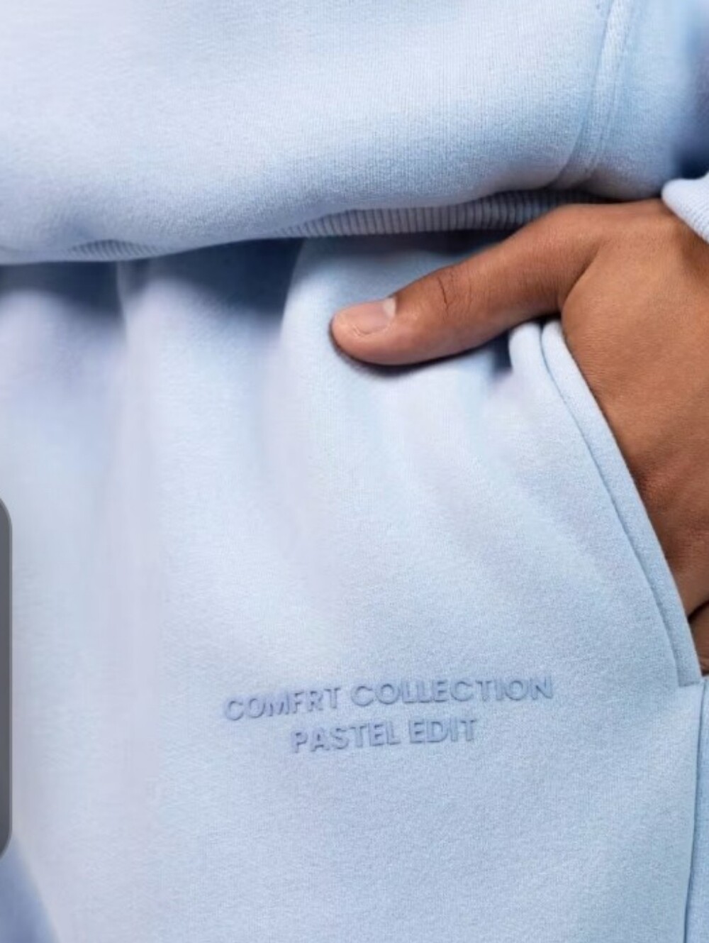Comfrt Pastel Edition Baby Blue Jogger Pants - Picture 10 of 10
